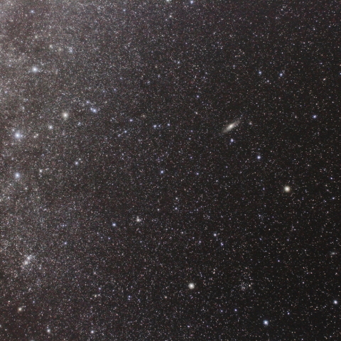 カシオペア～アンドロメダにかけて