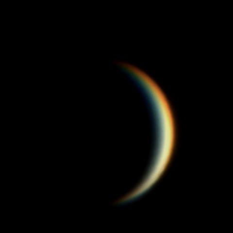 日面通過後の金星