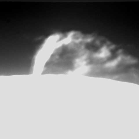 大きなプロミネンス