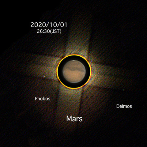火星の衛星 フォボスとデイモス
