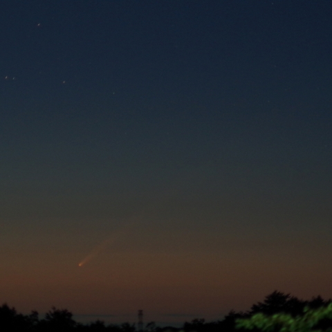 4/10　紫金山アトラスをアストロトレーサーで