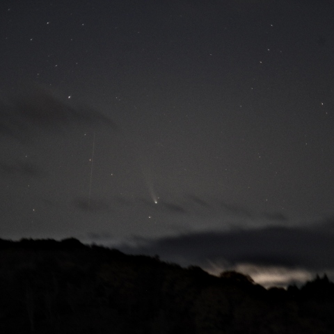 オールドレンズでレモン彗星11/9