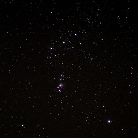 オリオン座　三ツ星　小三ツ星