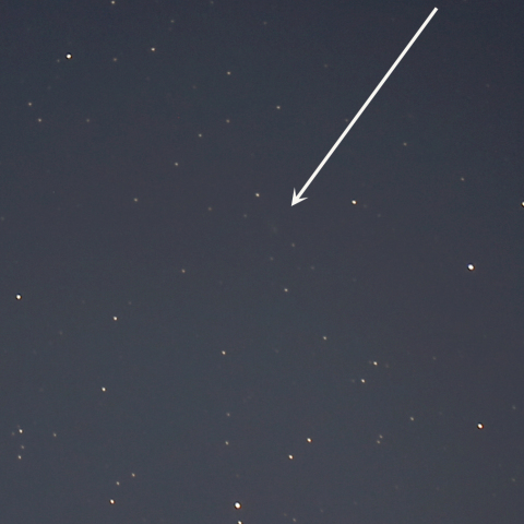 かに座のアイソン彗星