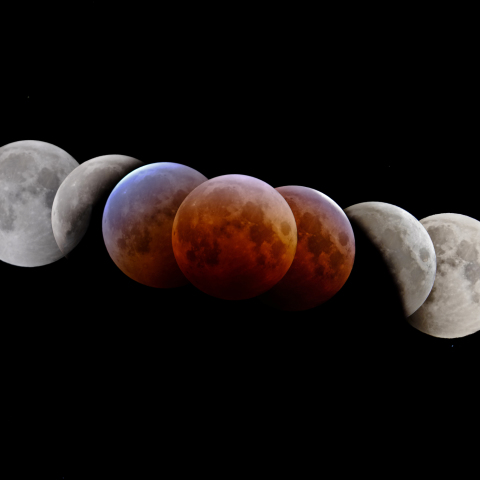 ｓｋｙ90での月食ハイライト