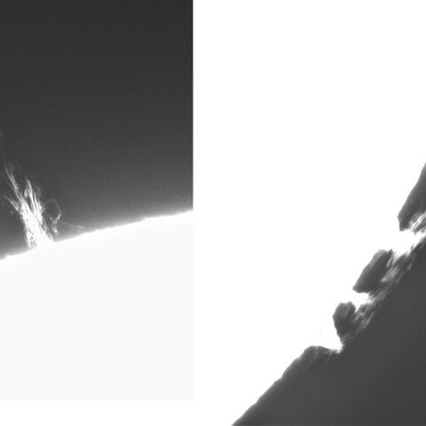 10月26日の太陽①（プロミネンス）