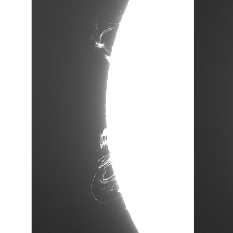 11月01日の太陽（ポストフレアループ Ⅻ）