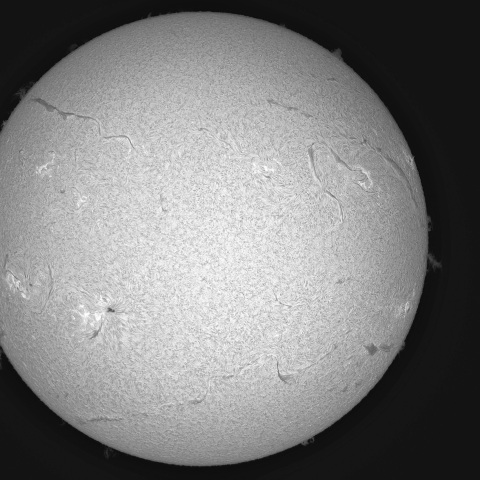 11月 5日の太陽①（前正面）