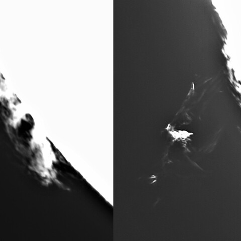 11月19日の太陽③（プロミネンス噴出　3489奥）