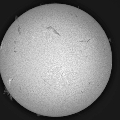 11月19日の太陽①（前正面）