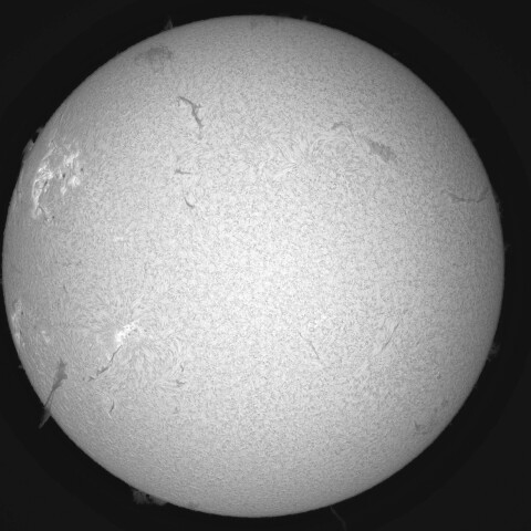 11月21日の太陽①（前正面）