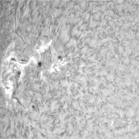 11月22日の太陽②(北東面)