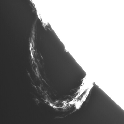 11月22日の太陽①（プロミネンス）