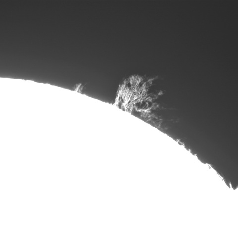 12月6日の太陽➄（プロミネンス）