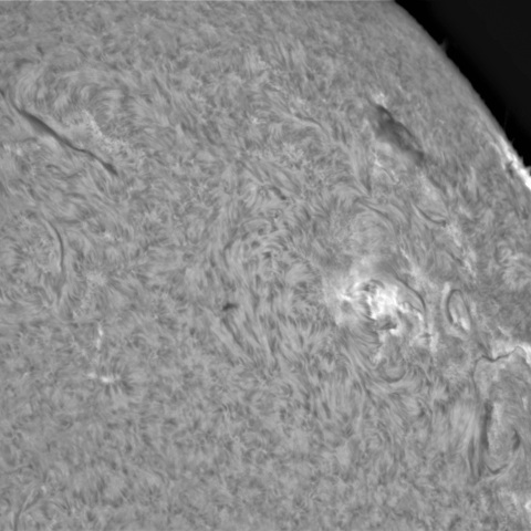1月11日の太陽③（北西面）