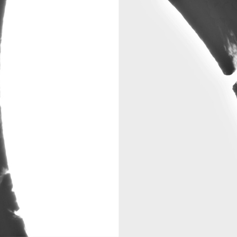 2月7日の太陽➄（プロミネンス）