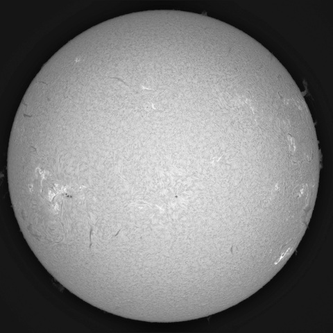 2月7日の太陽①（前正面）