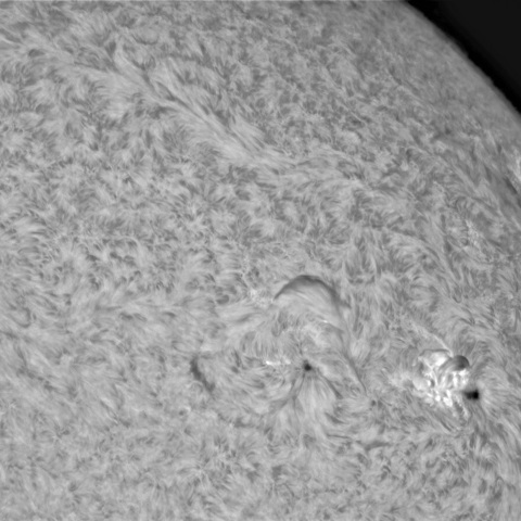 2月17日の太陽②（3583，3582）