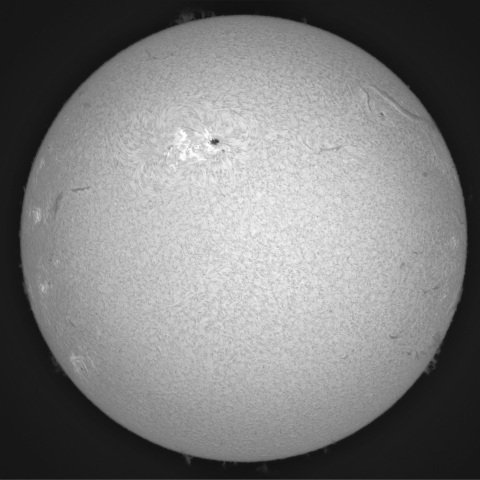 2月24日の太陽①（前正面）