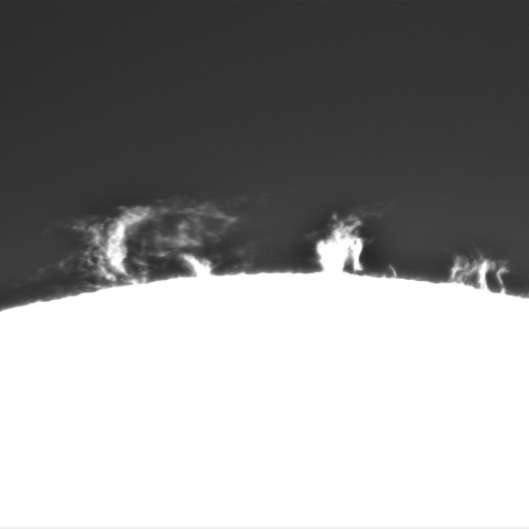 3月8日の太陽②（プロミネンス）