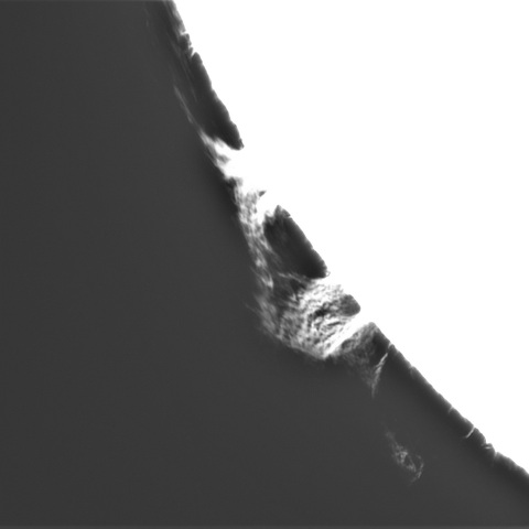 5月5日の太陽①（プロミネンス南東縁）
