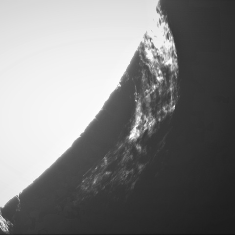 5月11日の太陽①（プロミネンス　南西縁）　