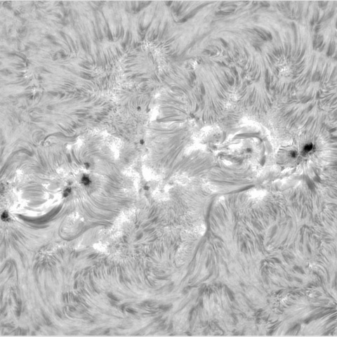 7月21日の太陽①（3761，3751）