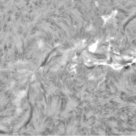 7月27の太陽②（3762M3.1フレア）