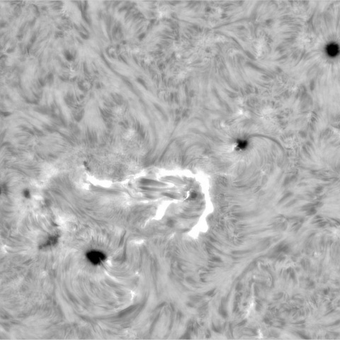7月28の太陽①（3766 M9.9フレア）