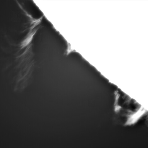 8月２日の太陽（プロミネンス南東縁）