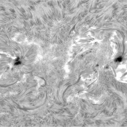 8月7日の太陽②（3774　M1.8フレア）