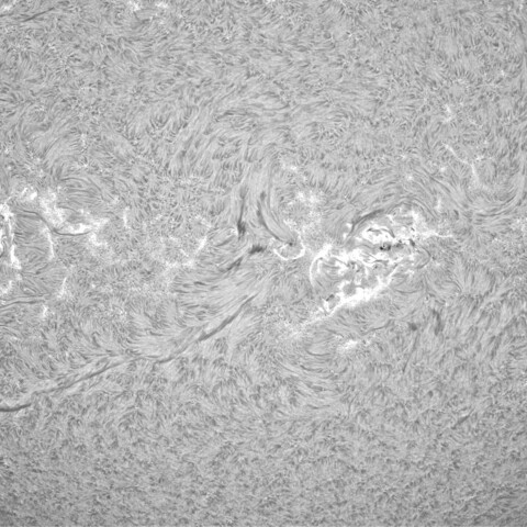 9月4日の太陽➀（南半球　黒点帯）
