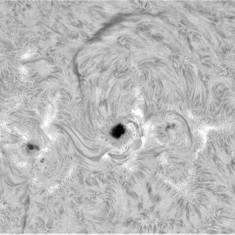 9月11日の太陽➀（3822，3814）