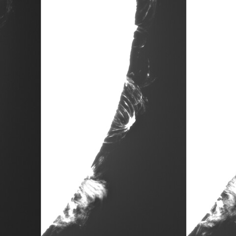 9月14日の太陽（ポストフレアループXXXⅡ時間変化）