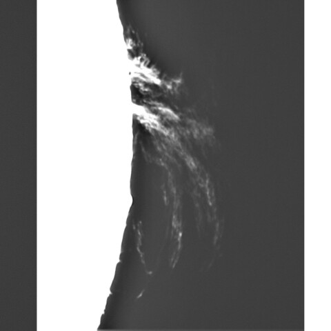 9月23日の太陽➀（プロミネンス　西縁)