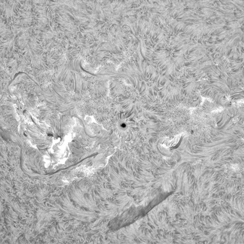 10月1日の太陽➀（3842 M7.6フレア）　