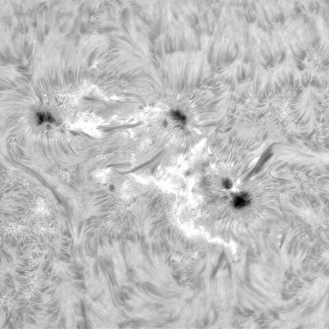 10月13日の太陽➀（3854，3852）　