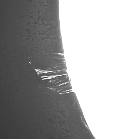 10月22日の太陽①（ポストフレアループXXX Ⅳ）　