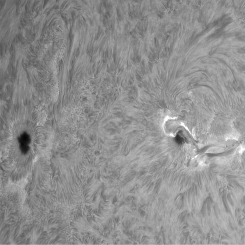 10月31日の太陽①（3879，3878）　