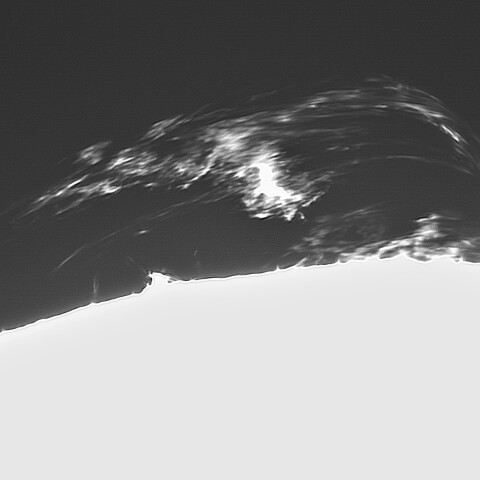 11月21日の太陽②（プロミネンス南東縁）　