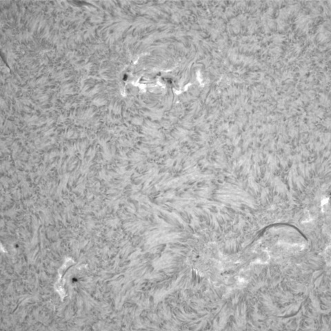 12月26日の太陽①（3938，3936，3933　連続フレア）　