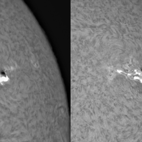 12月30日の太陽①（3936 X1.5フレア）　