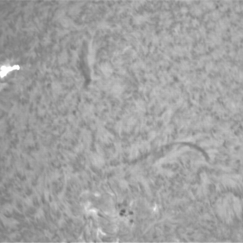 1月4日の太陽②（3947 M7.6フレア）　