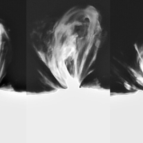 2月14日の太陽②（M1.2フレア（南東縁）に伴う噴出　時間変化 ）