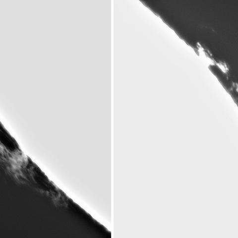 3月9日の太陽①（プロミネンス）