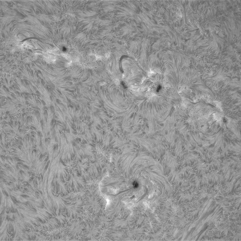 3月18日の太陽②（北西面）