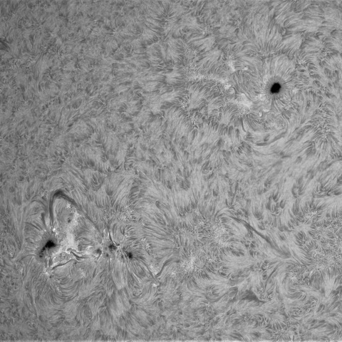 4月2日の太陽①（4046，4048）