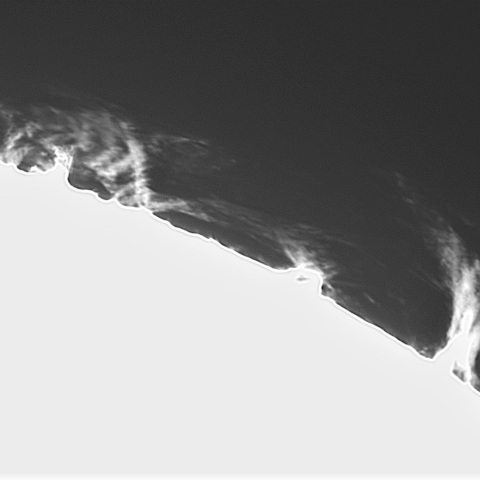 4月26日の太陽①(プロミネンス 北東縁 ）