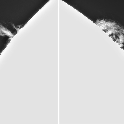 5月13日の太陽➂(プロミネンス北東、北西縁)