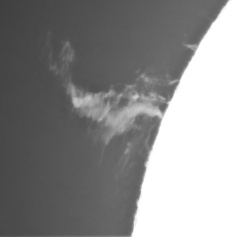 5月23日の太陽①(プロミネンス北東縁)